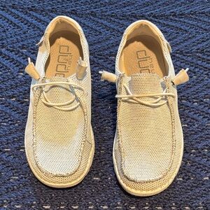 Hey Dude Light Gray/white  Slip-On Loafers
